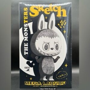 400% Sketch Labubu The Monsters